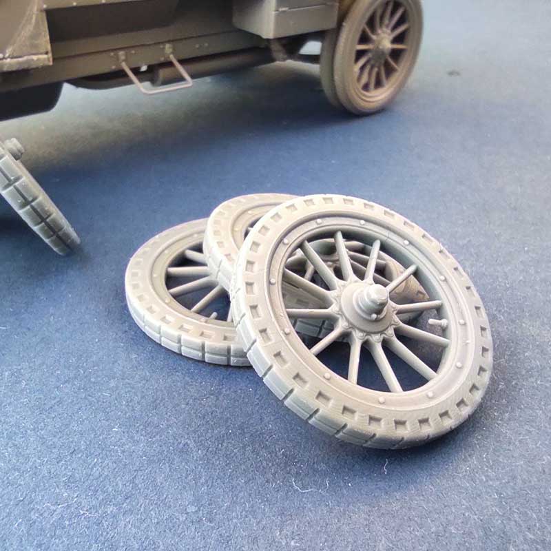 Copper State Models Ducasble Tyres French Armoured Car (1/35) A35-022