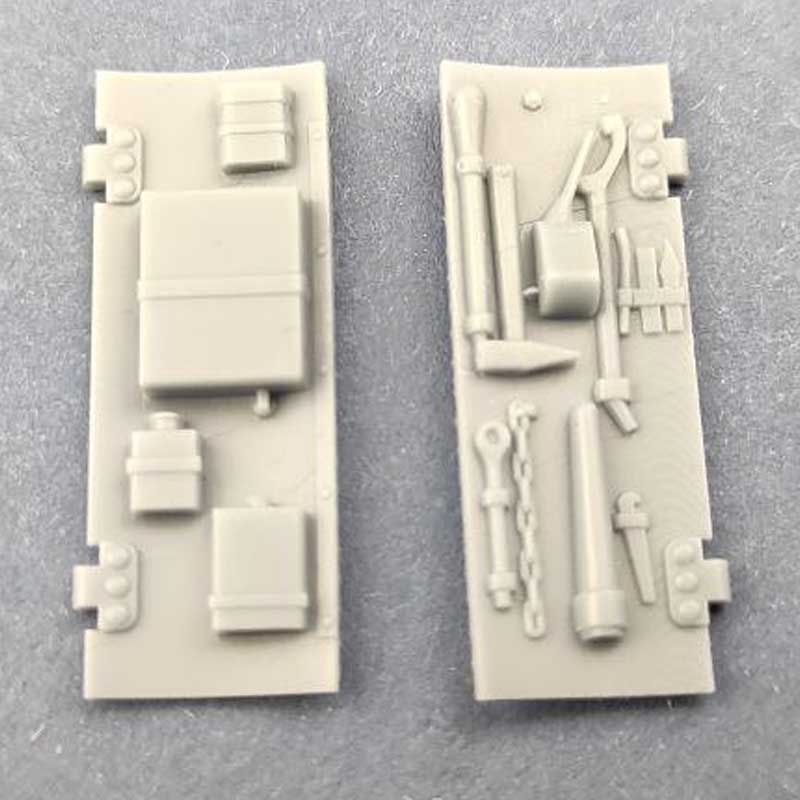 Copper State Models Fahrpanzer Doors with Equipment (1/35) A35-035
