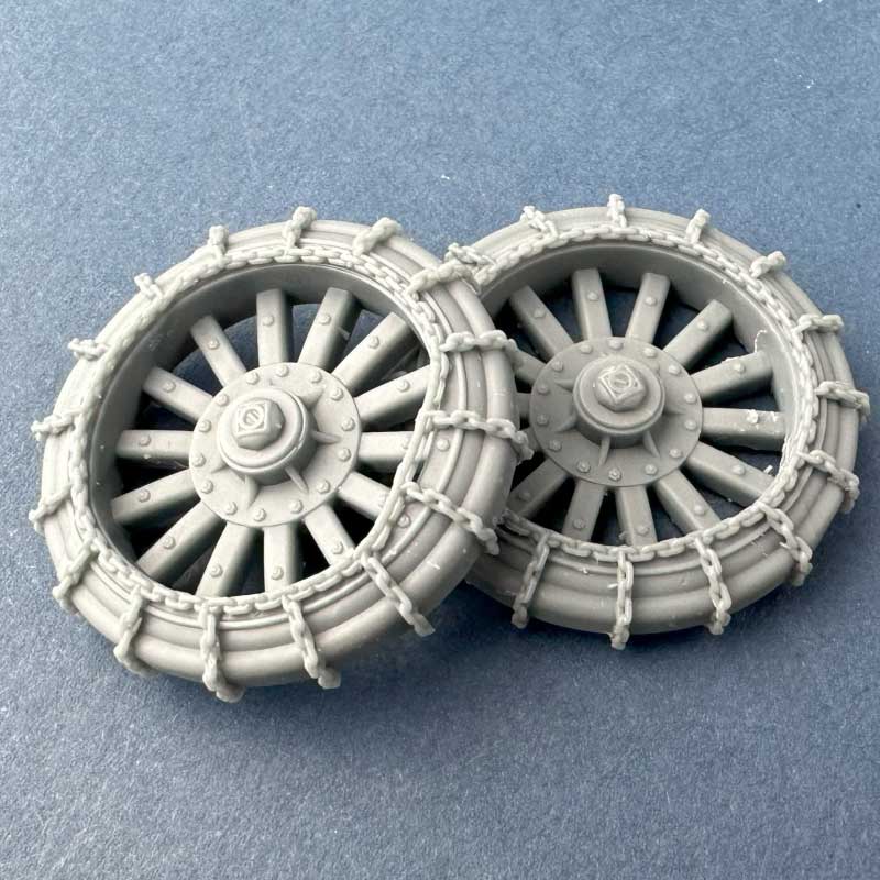 Copper State Models Garford-Putilov Chained Rear Wheels (1/35) A35-040