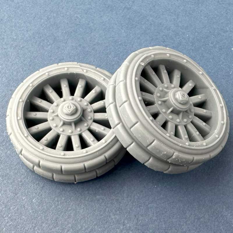 Copper State Models Garford-Putilov Rear Wheels 1941 (1/35) A35-042