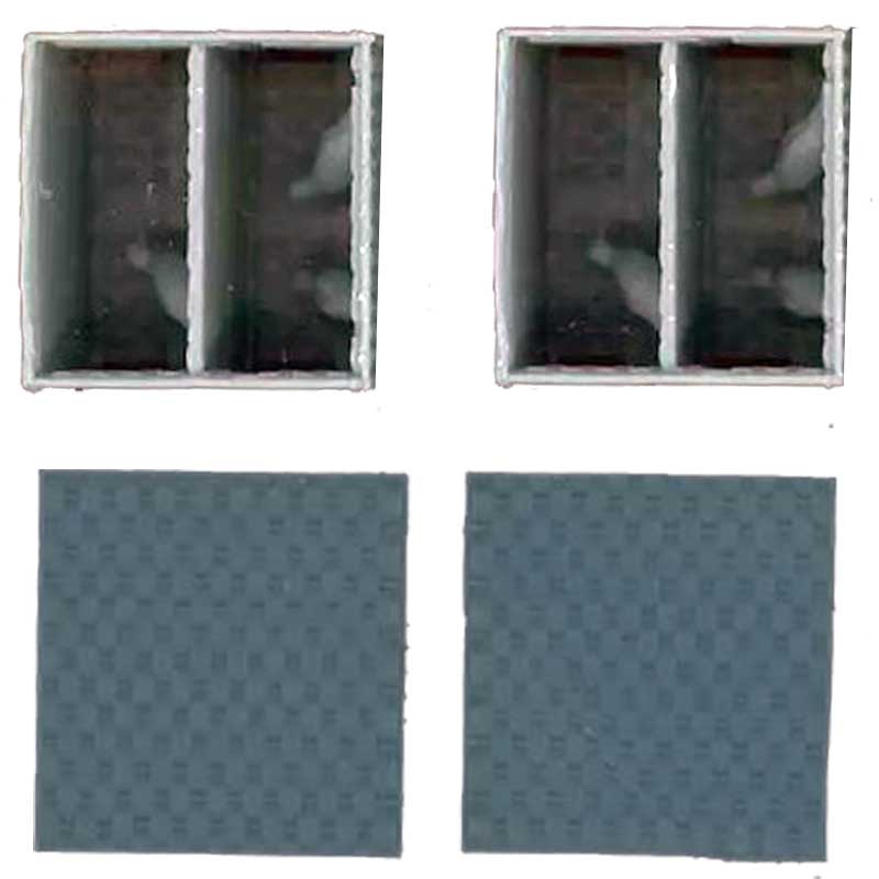 Copper State Models Pigeon Baskets (X2 Per Set) (1/35) A35-058