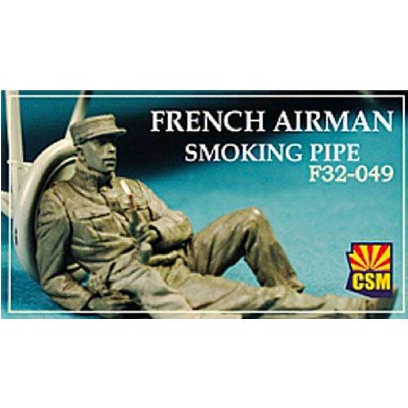 Copper State Models French Airman Smoking Pipe (1/32) F32-049