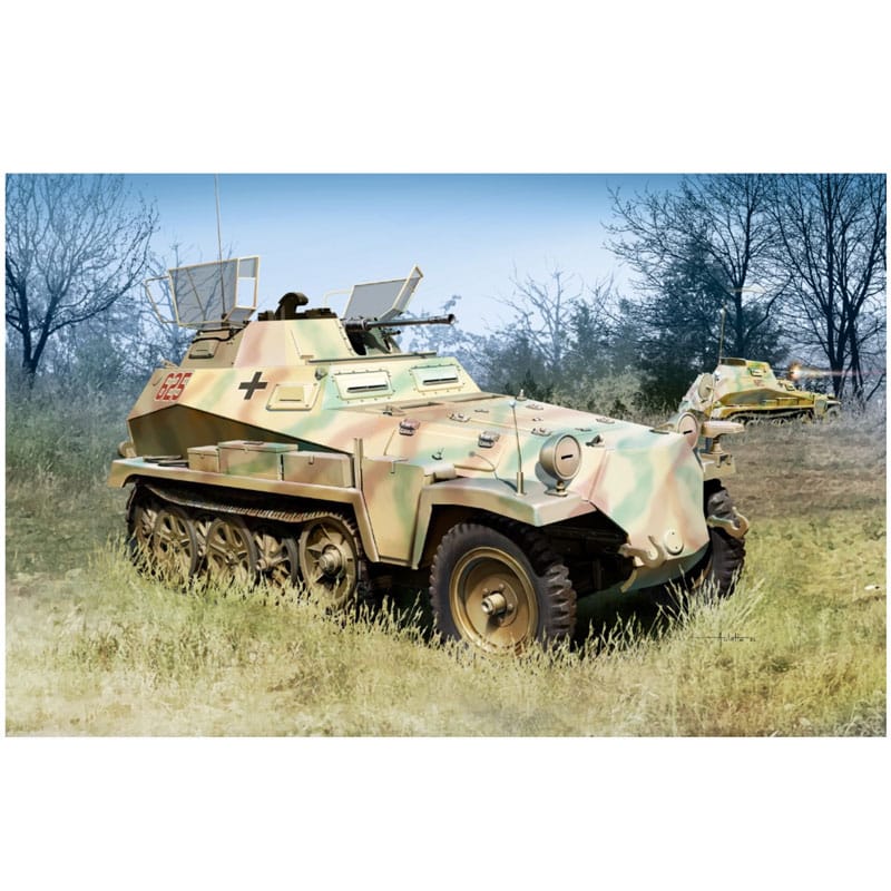 Dragon Sd.Kfz.250/9 le.S.P.W. (2cm) mit Panzeraufbau Sd.Kfz.250/Z (1/35) 6859