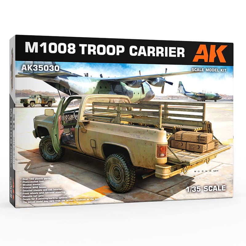AK Interactive M1008 Troop Carrier (1/35) AK35030 AK Interactive M1008 Troop Carrier (1/35) AK35030