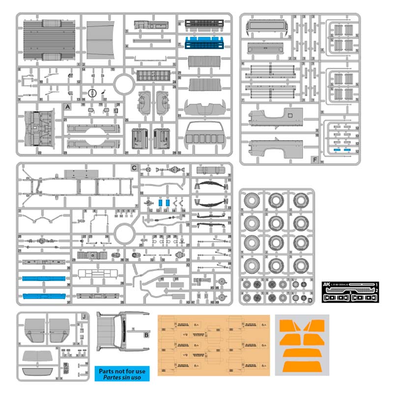 AK Interactive M1008 Troop Carrier (1/35) AK35030 AK Interactive M1008 Troop Carrier (1/35) AK35030