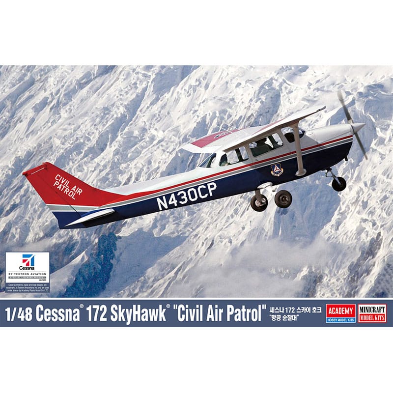 Academy US Civil Air Patrol Cessna 172 Skyhawk (1/48) 12367