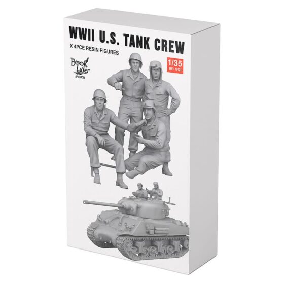 Border Model WWII U.S. Tank Crew (1/35) BR-007 Border Model WWII U.S. Tank Crew (1/35) BR-007