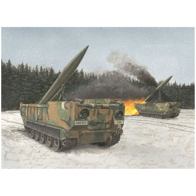 Dragon M752 Tactical Ballistic Missile Launcher & MGM-52 Lance Missile Launcher (1/35) 3592