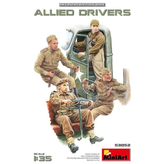 Miniart Allied Drivers (1/35) 53052 Miniart Allied Drivers (1/35) 53052