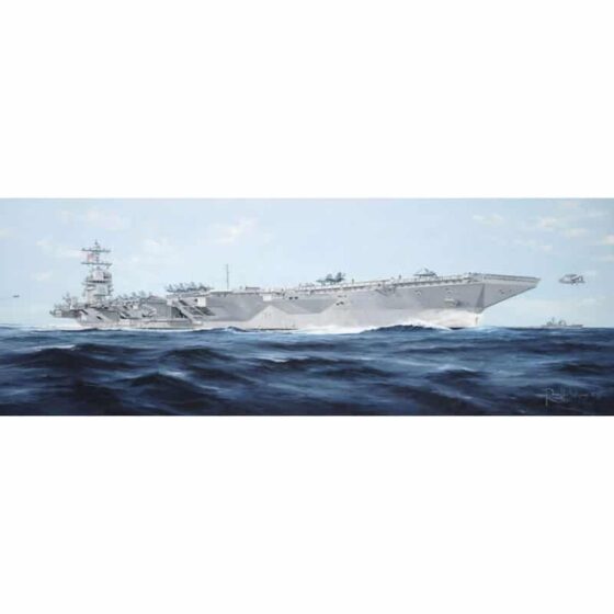 1/350 US Navy USS Gerald R Ford CVN-78 Aircraft Carrier Trumpeter 05638 1/350 US Navy USS Gerald R Ford CVN-78 Aircraft Carrier Trumpeter 05638