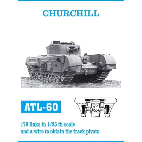 Friulmodel Churchill Metal Tracks (1/35) ATL-060 Friulmodel Churchill Metal Tracks (1/35) ATL-060