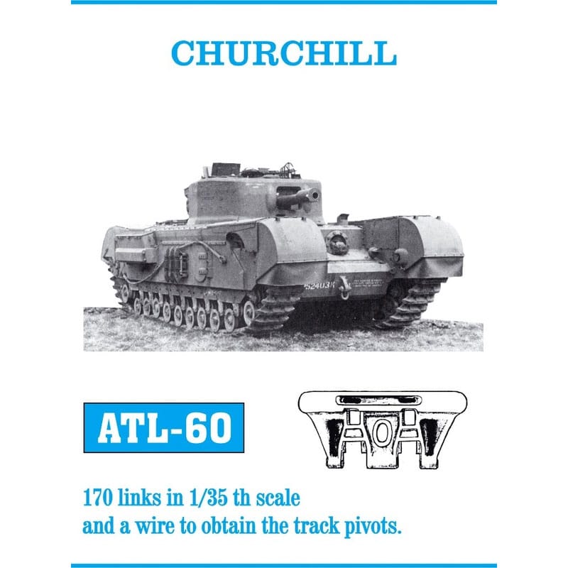 Friulmodel Churchill Metal Tracks (1/35) ATL-060