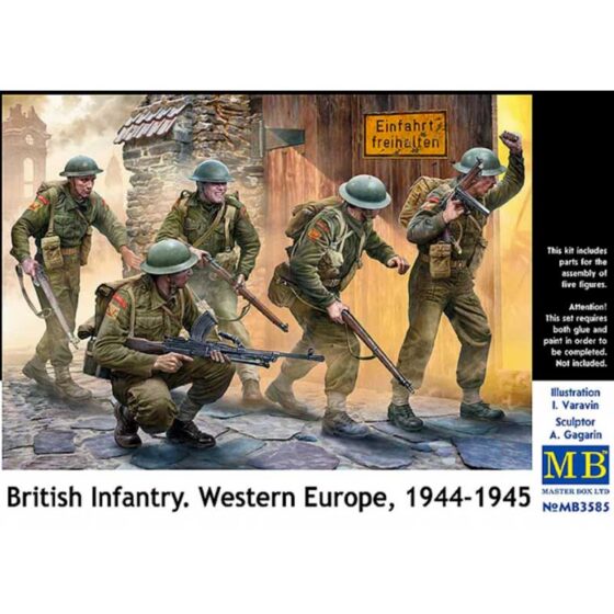Master Box British Infantry Western Europe (1/35) MB3585