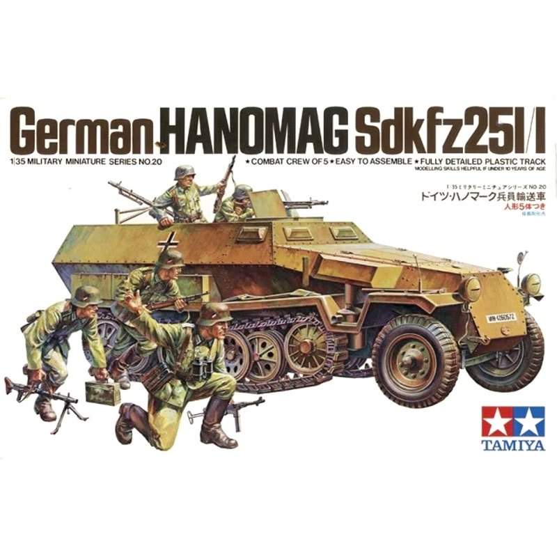 Tamiya German Hanomag Sd.Kfz.251/1 (1/35) 35020