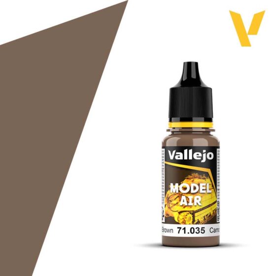 Vallejo Model Air - Camouflage Pale Brown (18ml) 71.035
