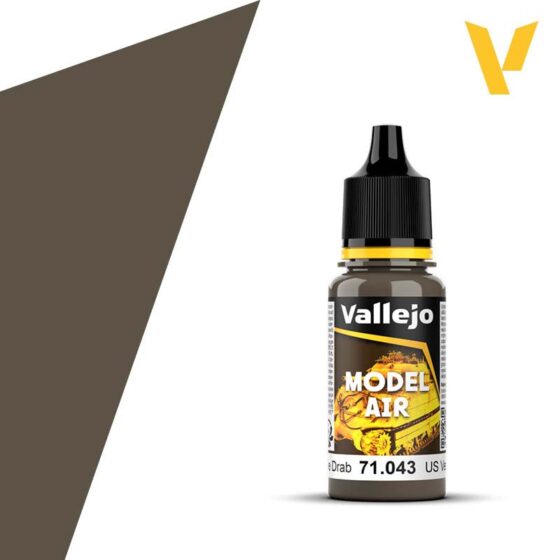 Vallejo Model Air - US Olive Drab (18ml) 71.043