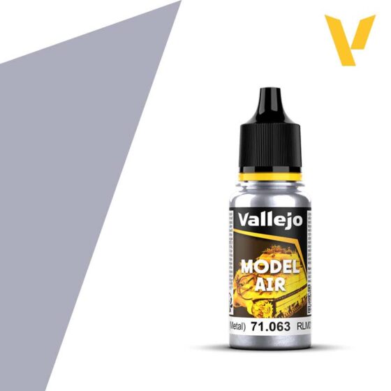 Vallejo Model Air - Silver RLM01 (Metallic) (18ml) 71.063 Vallejo Model Air - Silver RLM01 (Metallic) (18ml) 71.063