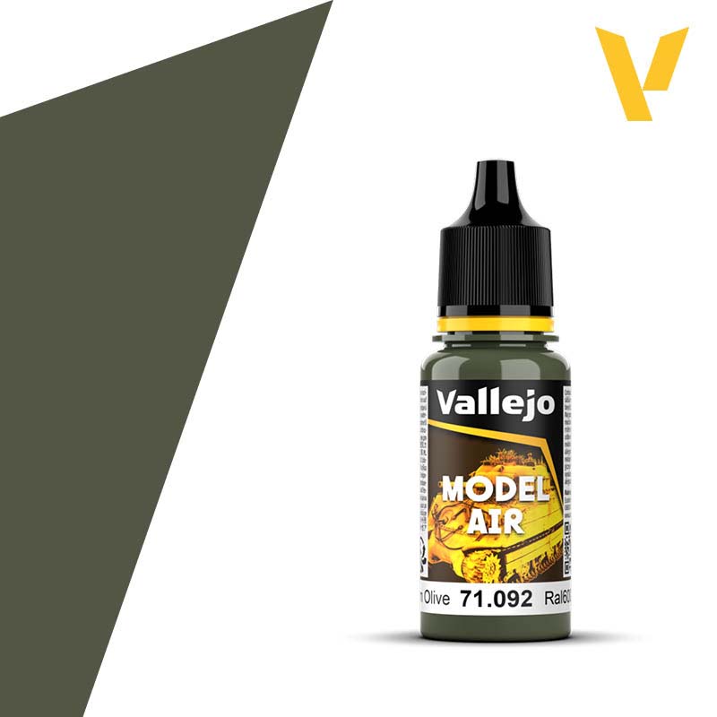 Vallejo Model Air - RAL6003 Medium Olive (18ml) 71.092