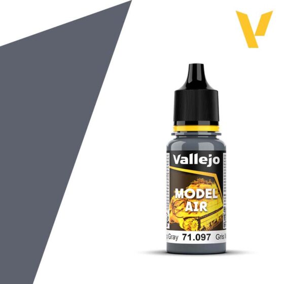 Vallejo Model Air - Medium Gunship Grey (18ml) 71.097 Vallejo Model Air - Medium Gunship Grey (18ml) 71.097