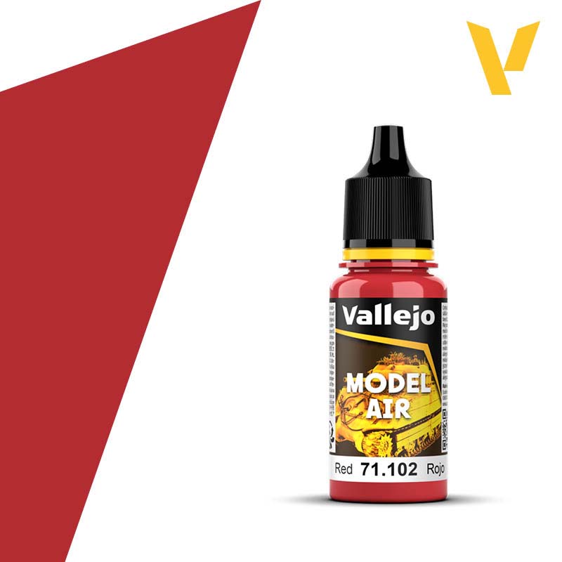 Vallejo Model Air - Red (18ml) 71.102