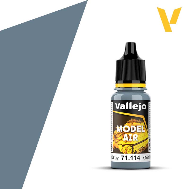 Vallejo Model Air - Medium Gray (18ml) 71.114