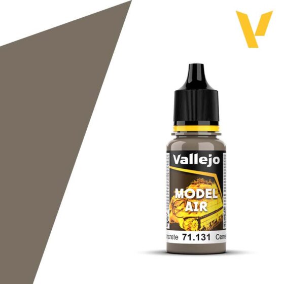 Vallejo Model Air - Concrete (18ml) 71.131 Vallejo Model Air - Concrete (18ml) 71.131