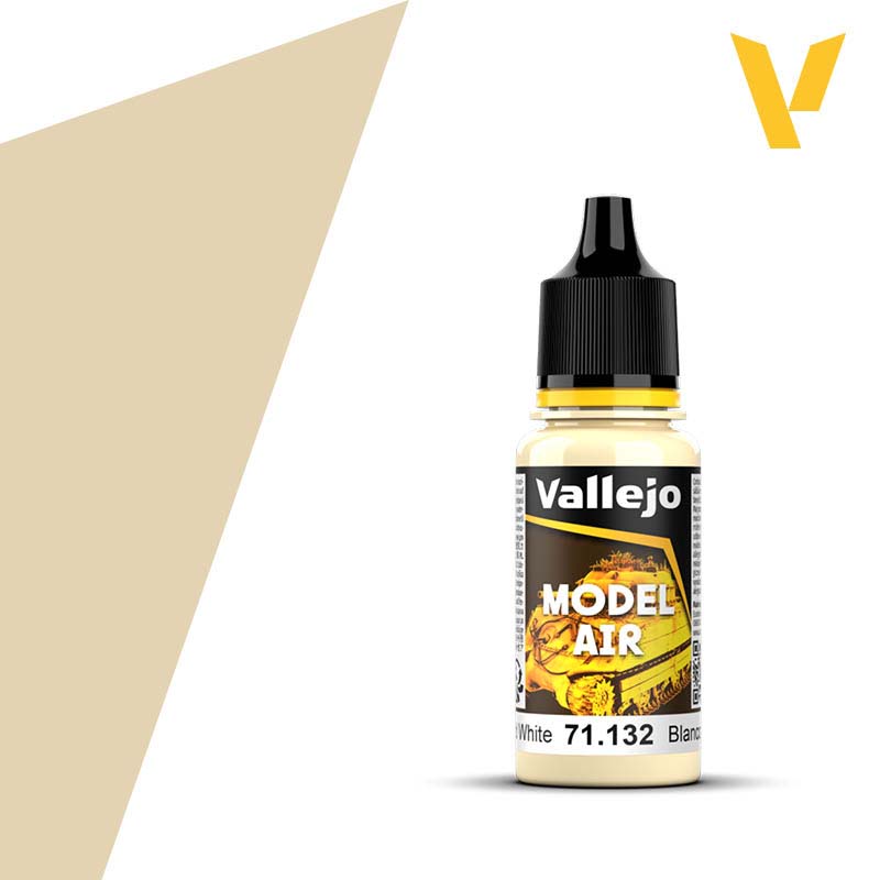 Vallejo Model Air - Aged White (18ml) 71.132