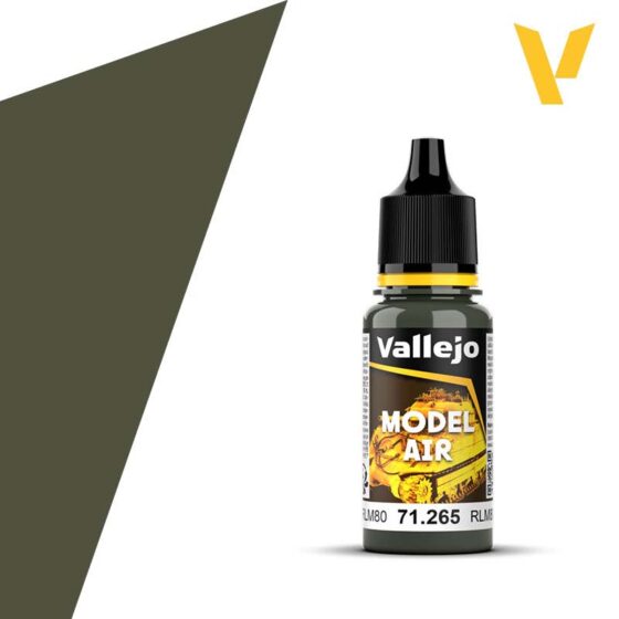 Vallejo Model Air - Olive Green RLM80 (18ml) 71.265 Vallejo Model Air - Olive Green RLM80 (18ml) 71.265
