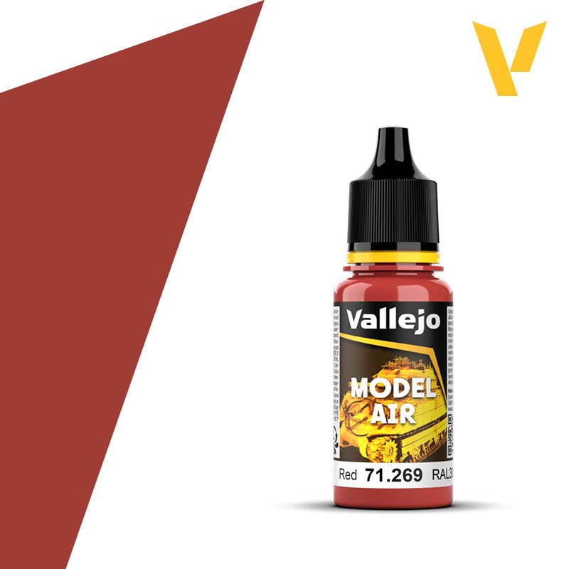Vallejo Model Air - Red (18ml) 71.269