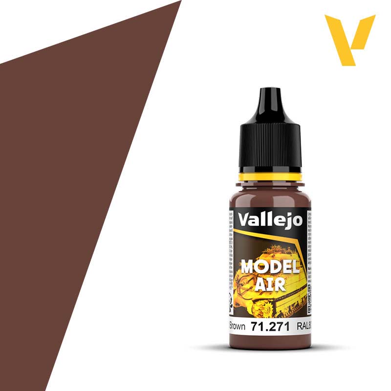 Vallejo Model Air - German Red Brown (18ml) 71.271