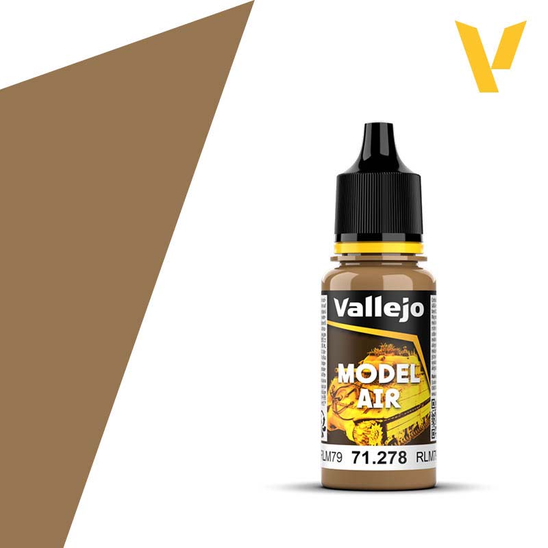 Vallejo Model Air - Sand Yellow RLM79 (18ml) 71.278