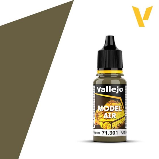 Vallejo Model Air - AMT-4 Camouflage Green (18ml) 71.301