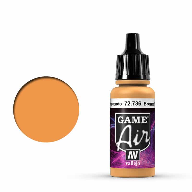 17ml Bronze Fleshtone Vallejo Game Air 72.736