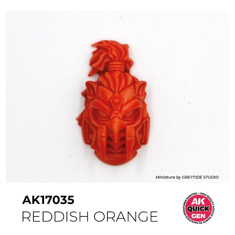AK Interactive Quick Gen Paint - Reddish Orange (18ml) AK17035 AK Interactive Quick Gen Paint - Reddish Orange (18ml) AK17035