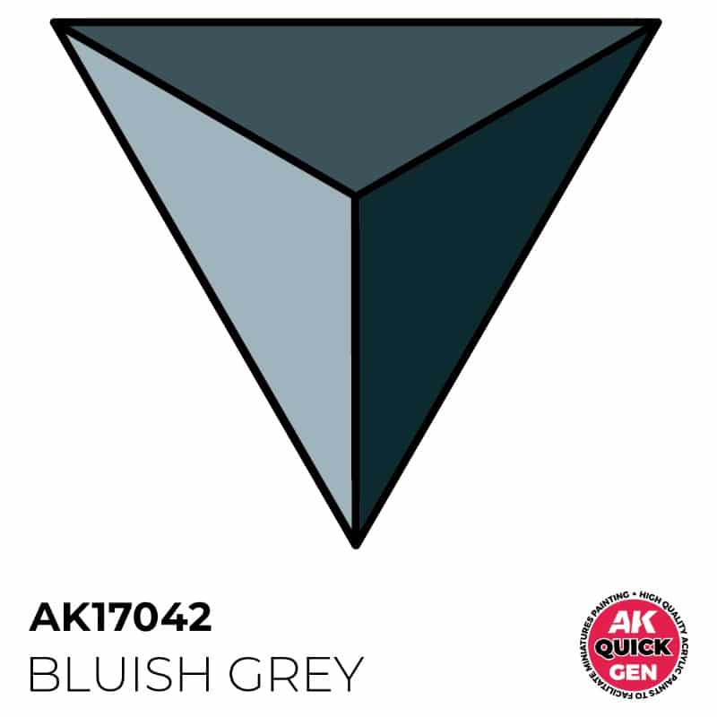 AK Interactive Quick Gen Paint - Bluish Grey (18ml) AK17042