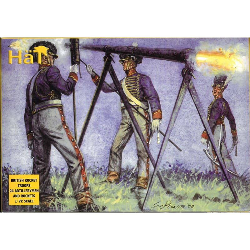 Hat Industrie Napoleonic British Rocket Troops (1/72) 8003