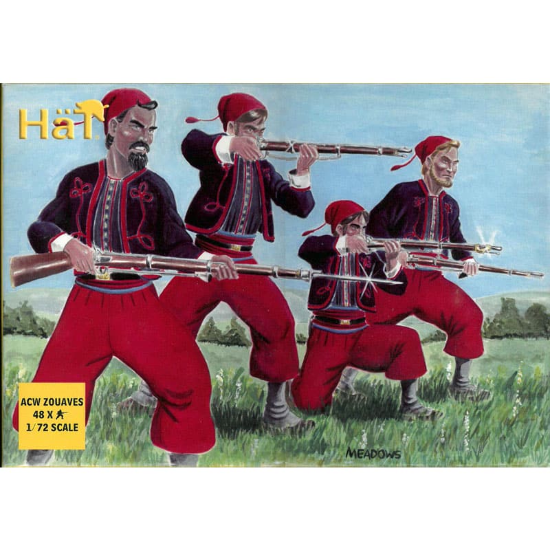 Hat Industrie American Civil War Zouaves (1/72) 8004