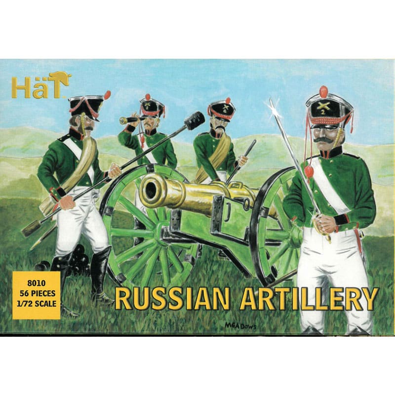 Hat Industrie Napoleonic Russian Artillery (1/72) 8010