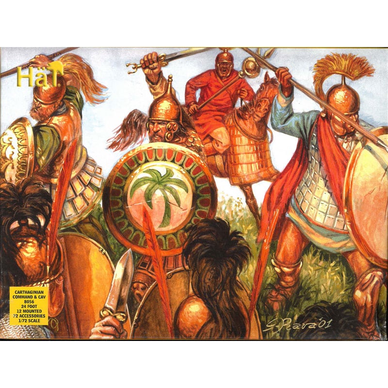 Hat Industrie Carthaginian Command & Cavalry (1/72) 8056