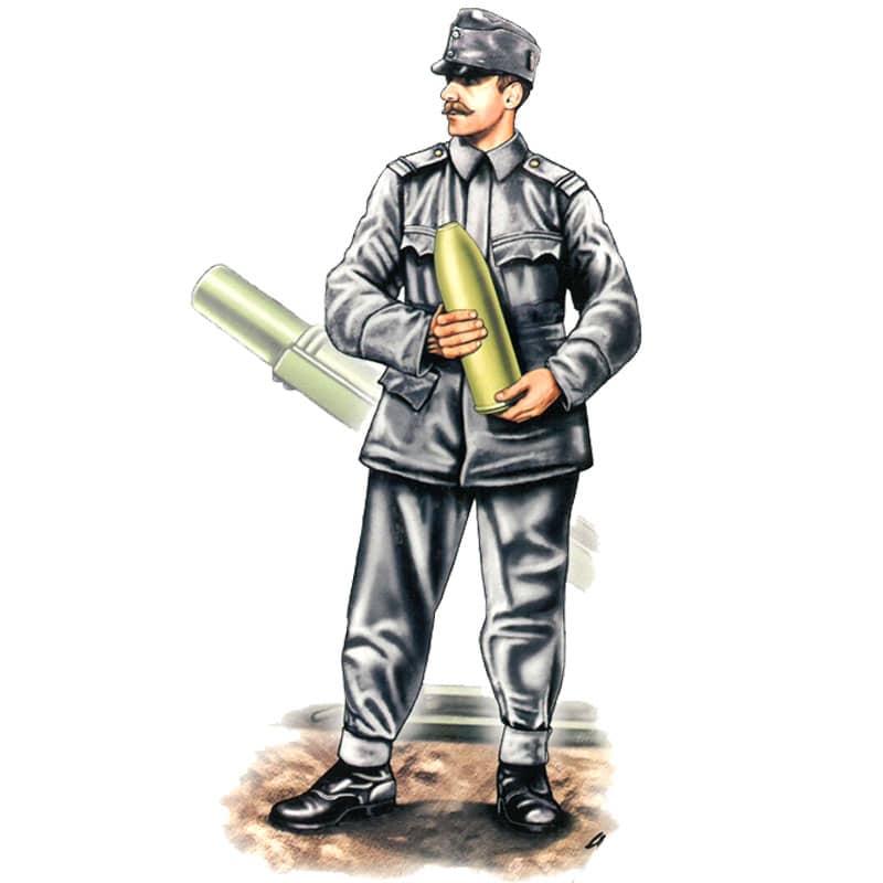 Hat Industrie WWI Austrian Heavy Weapons (1/72) 8081