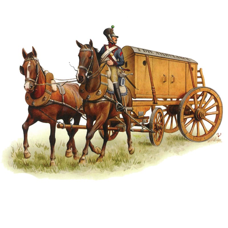 Hat Industrie Napoleonic French Heavy Ambulance (1/72) 8104