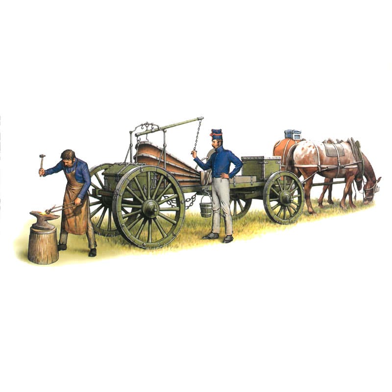 Hat Industrie Napoleonic French Field Forge (1/72) 8107