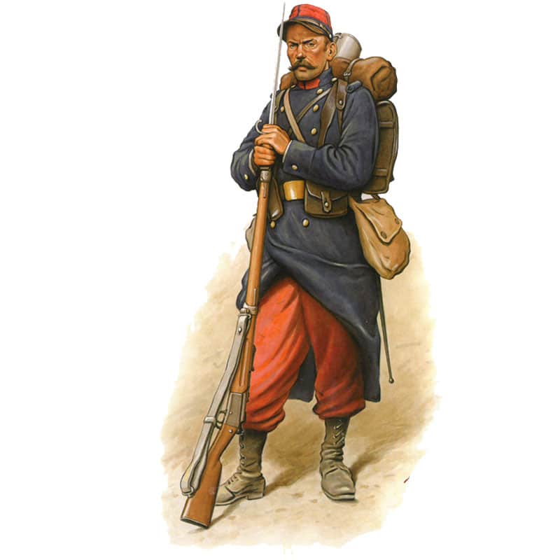 Hat Industrie WWI French Infantry (with kepi) (1/72) 8148