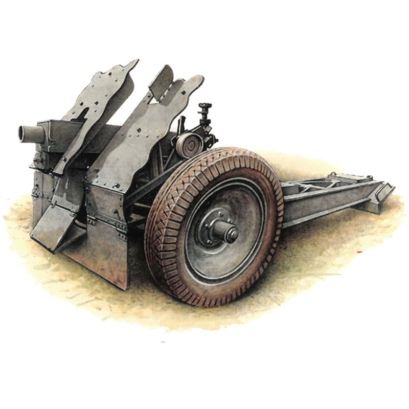 Hat Industrie WW2 German 75mm IG18 inf gun (1/72) 8163