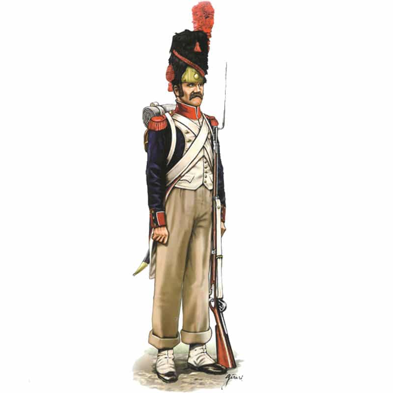 Hat Industrie Napoleonic French Line Grenadiers 1808-1812 (1/72) 8166
