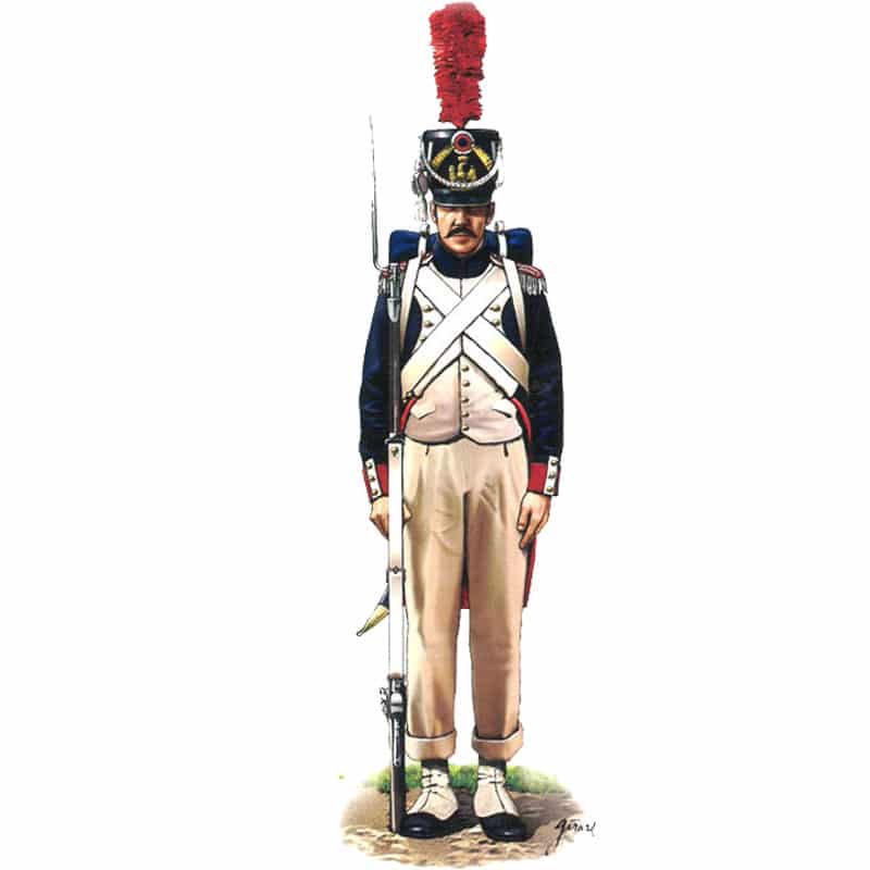 Hat Industrie Napoleonic French Middle Guard (1/72) 8167