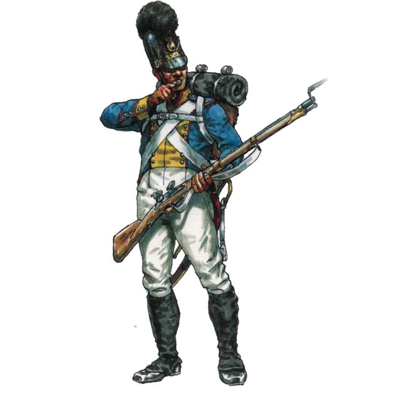 Hat Industrie Napoleonic Bavarian Fusiliers (1/72) 8169