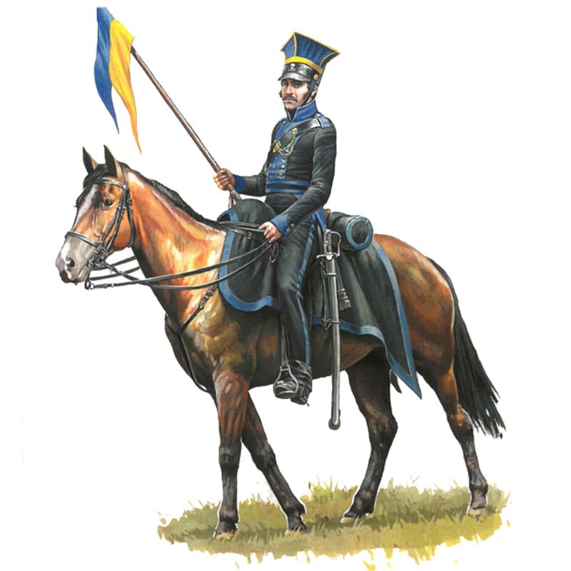 Hat Industrie Napoleonic Brunswick Cavalry (1/72) 8174