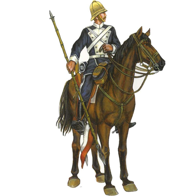 Hat Industrie Colonial Wars 17th British Lancers (1/72) 8181
