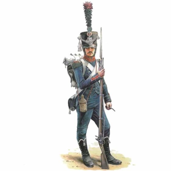 Hat Industrie Napoleonic 1808-12 French Light Infantry Chasseurs (1/72) 8219 Hat Industrie Napoleonic 1808-12 French Light Infantry Chasseurs (1/72) 8219
